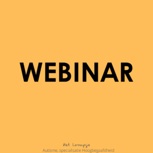 Webinar Overprikkeling bij autisme - 23 juni 2026